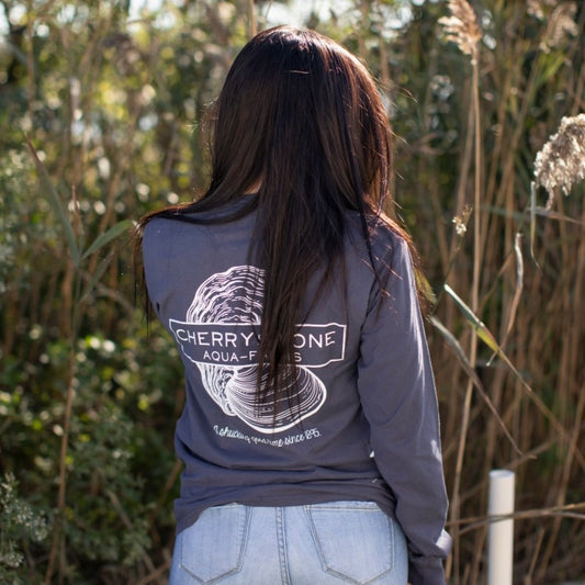 clam long sleeve shirt, oyster long sleeve shirt, clam and oyster shirt, cherrystone shirt