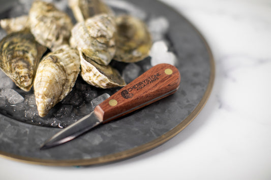 oyster knife, cherrystone aqua-farms oyster knife, knife, oyster tool, tools