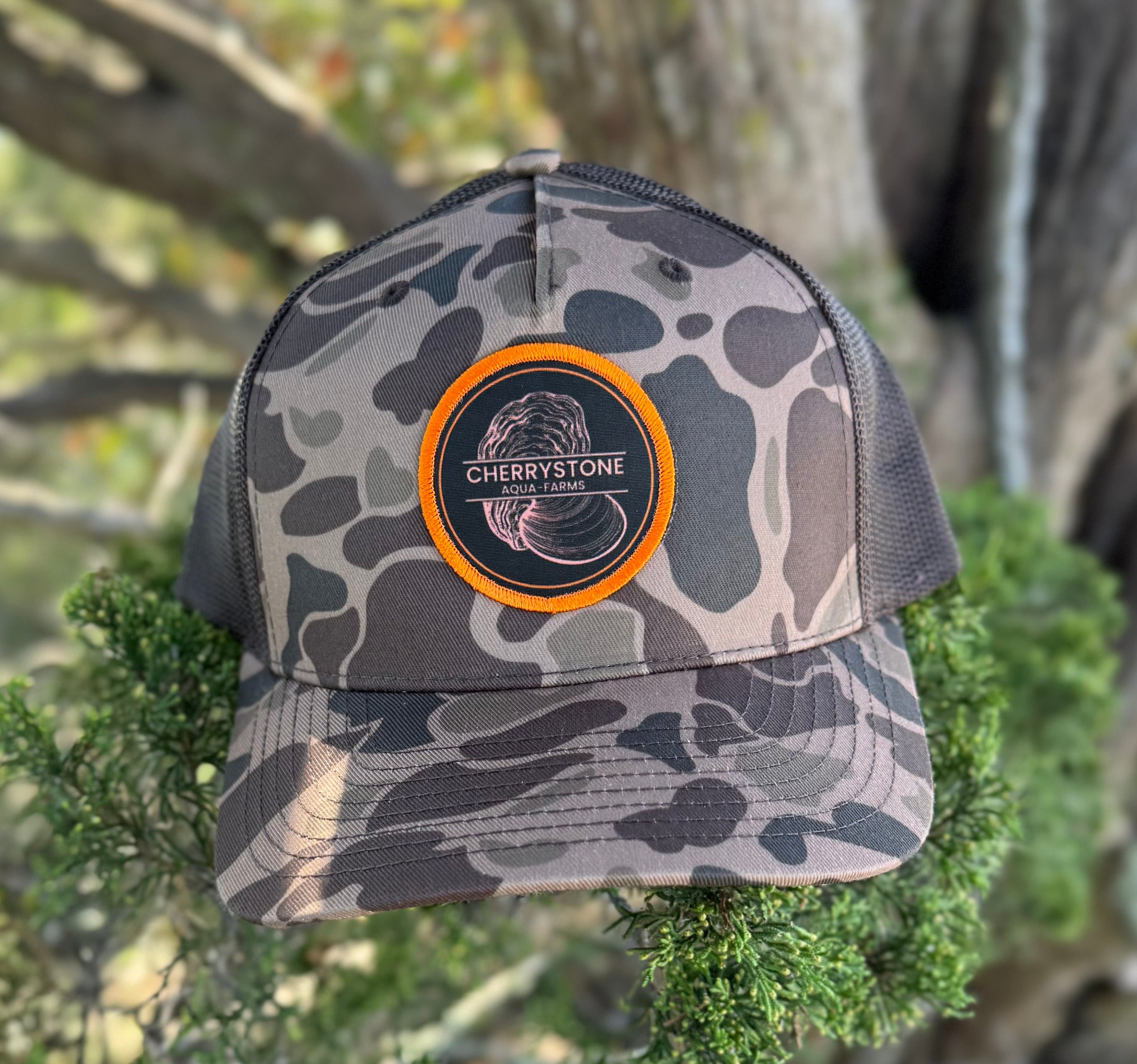 Camo CAF Hat – Cherrystone Aqua-Farms
